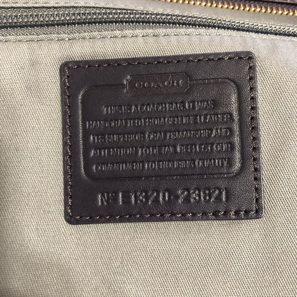 Coach tote Purple - Picture 6 of 6